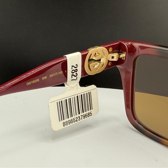GUCCI SUNGLASSES STYLE GG1023S MODEL CODE GC001630 1800F6 54-17. New with tags - Picture 10 of 11